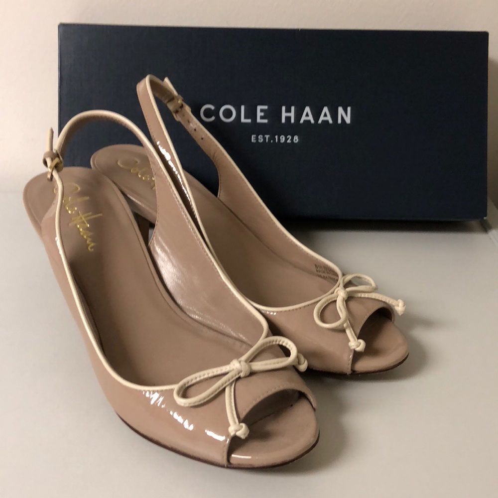 Cole Haan Nike Air Women’s Tan Heels Size 6.5